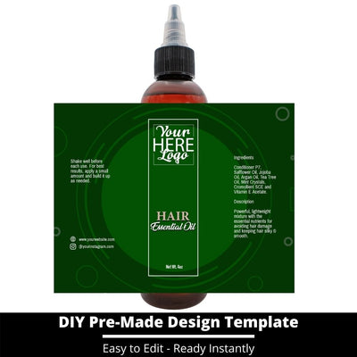 Hair Essential Oil Design Template 54