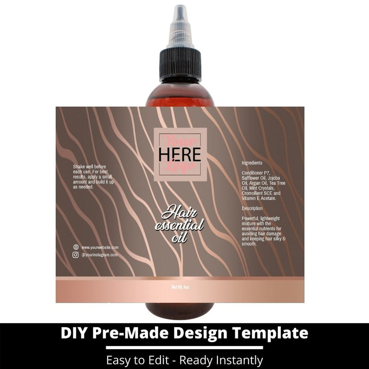 Hair Essential Oil Design Template 5