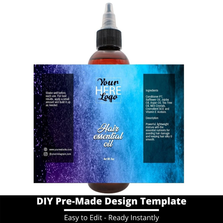 Hair Essential Oil Design Template 60