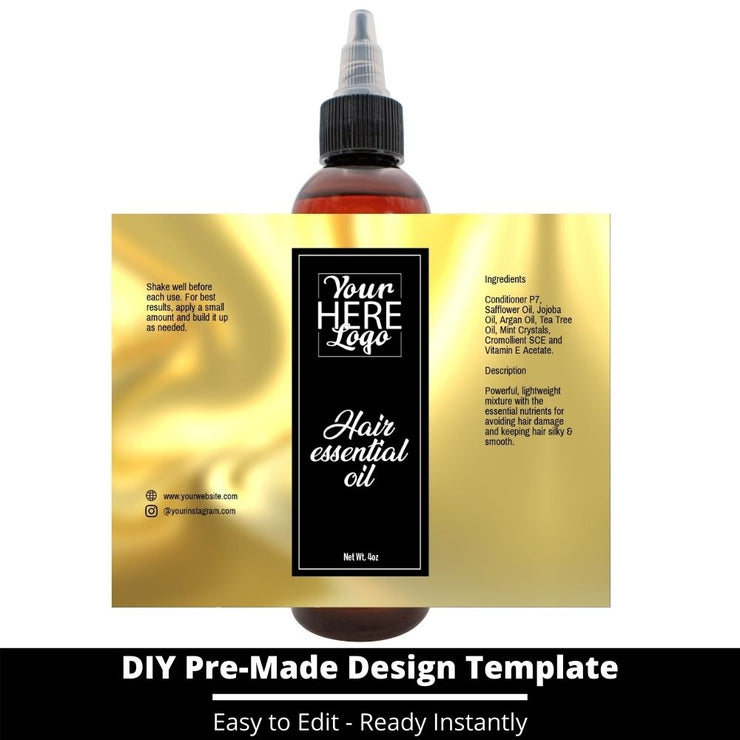 Hair Essential Oil Design Template 62