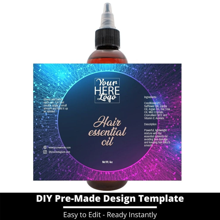 Hair Essential Oil Design Template 75