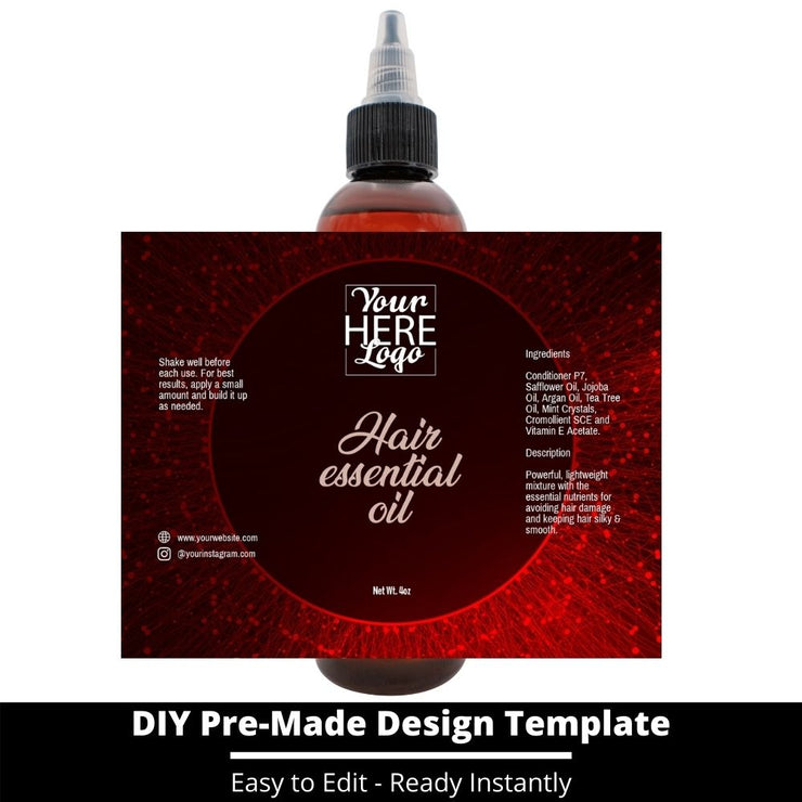 Hair Essential Oil Design Template 76