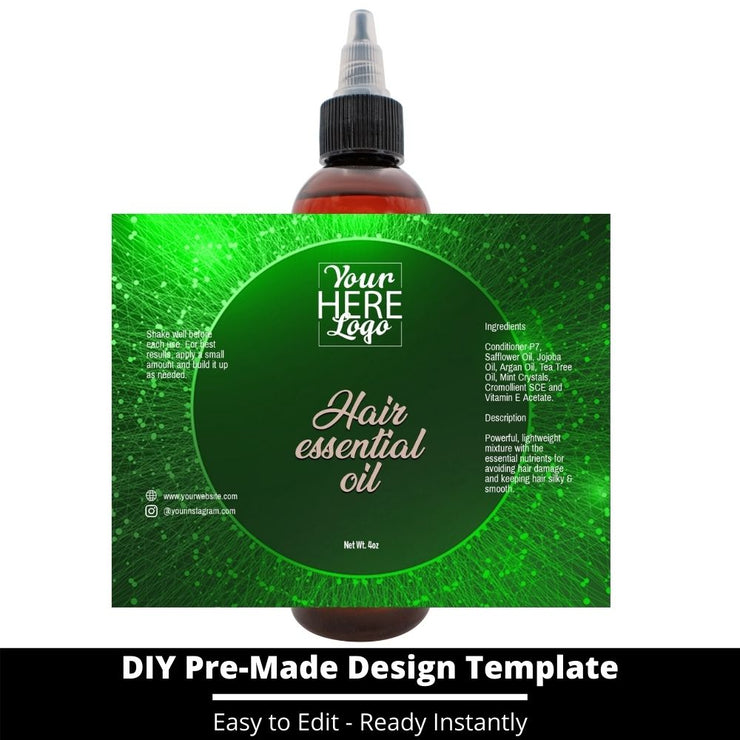 Hair Essential Oil Design Template 77