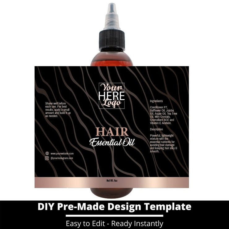 Hair Essential Oil Design Template 7