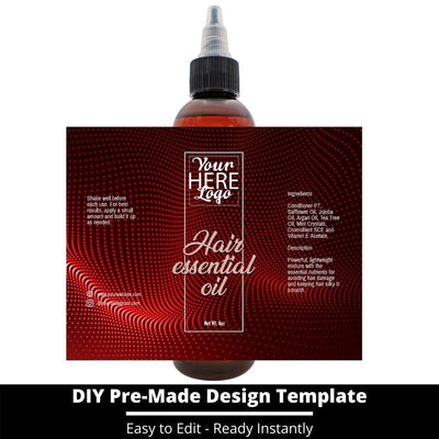 Hair Essential Oil Design Template 80