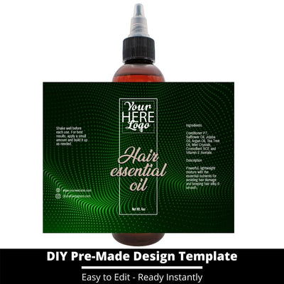 Hair Essential Oil Design Template 81