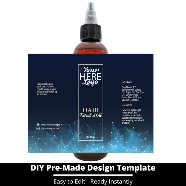 Hair Essential Oil Design Template 82