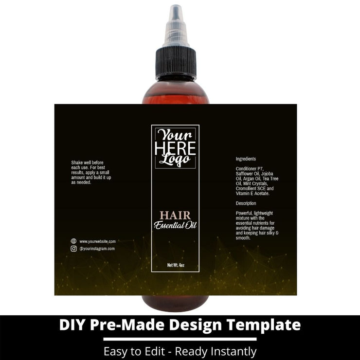 Hair Essential Oil Design Template 83
