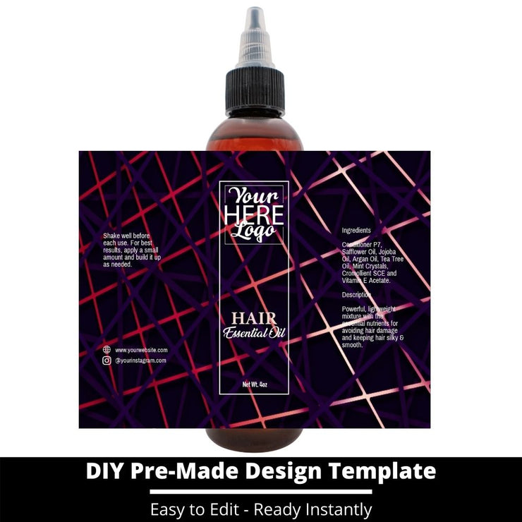 Hair Essential Oil Design Template 85
