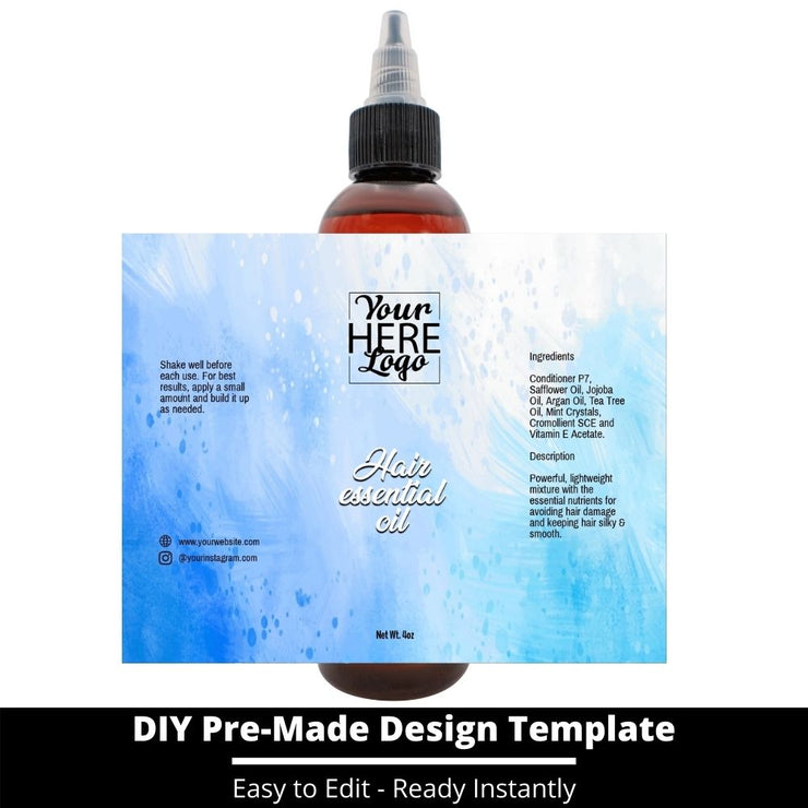 Hair Essential Oil Design Template 96