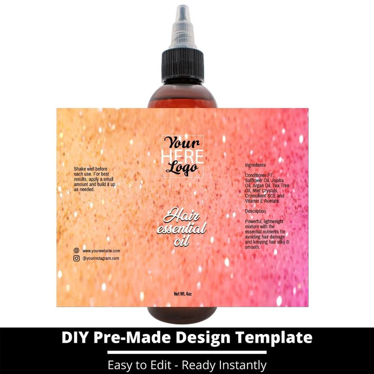 Hair Essential Oil Design Template 98