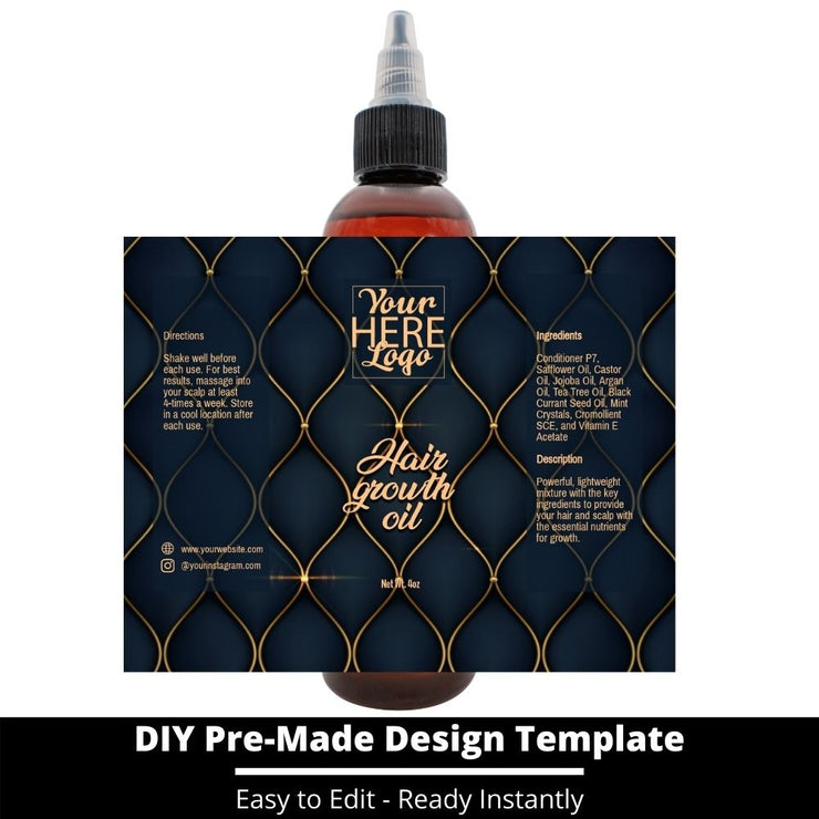Hair Growth Oil Template 102