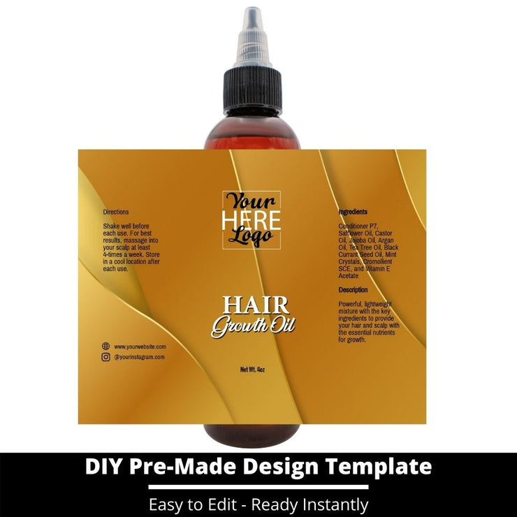Hair Growth Oil Template 105