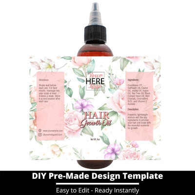 Hair Growth Oil Template 108
