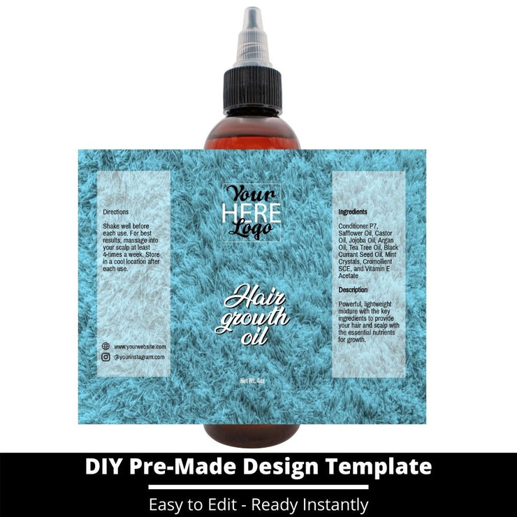 Hair Growth Oil Template 116
