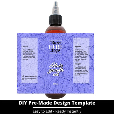 Hair Growth Oil Template 119