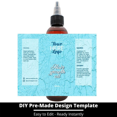 Hair Growth Oil Template 120