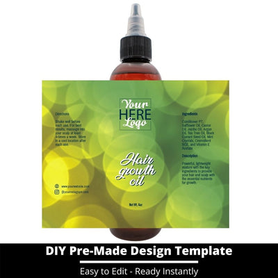 Hair Growth Oil Template 122