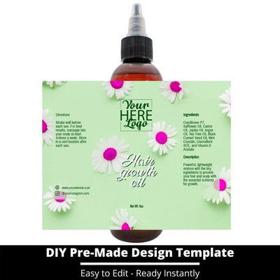 Hair Growth Oil Template 124