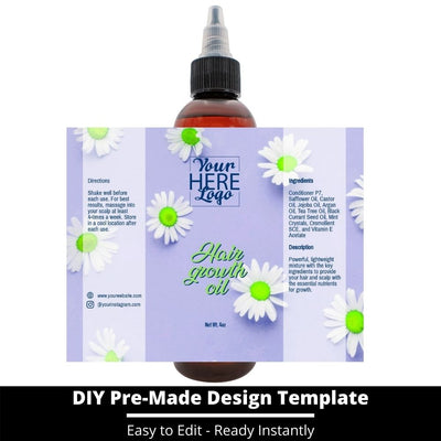 Hair Growth Oil Template 126