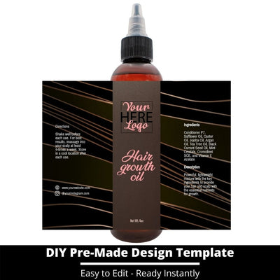 Hair Growth Oil Template 12
