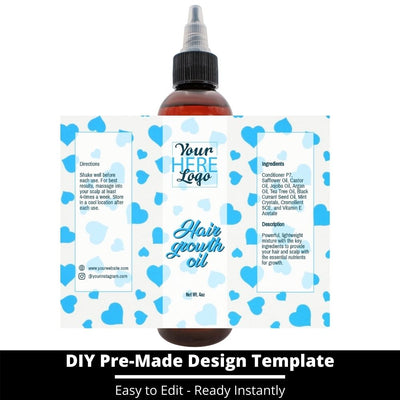 Hair Growth Oil Template 132