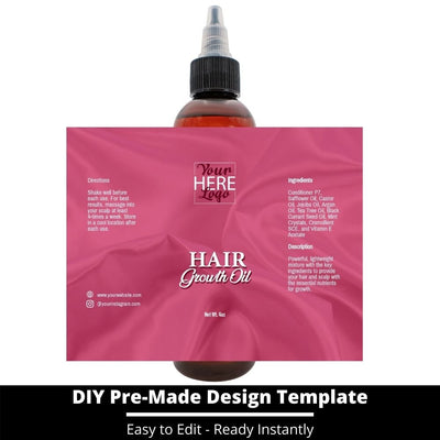 Hair Growth Oil Template 135