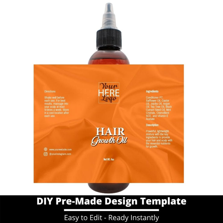 Hair Growth Oil Template 136