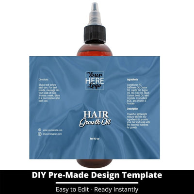 Hair Growth Oil Template 137