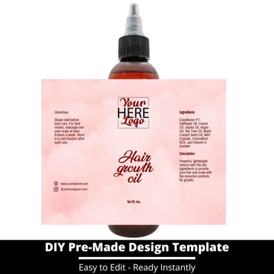 Hair Growth Oil Template 143