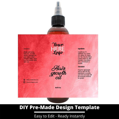 Hair Growth Oil Template 146