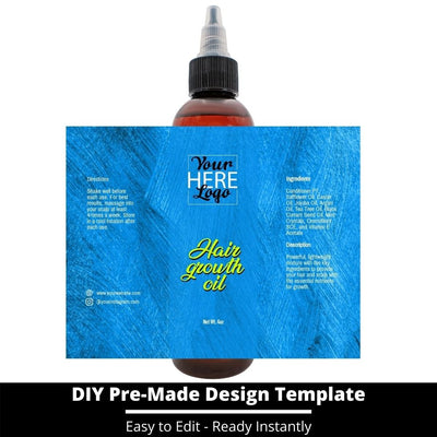 Hair Growth Oil Template 147