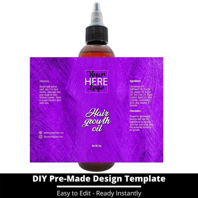 Hair Growth Oil Template 148