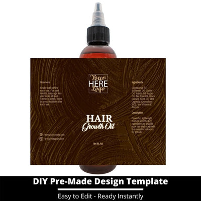 Hair Growth Oil Template 151