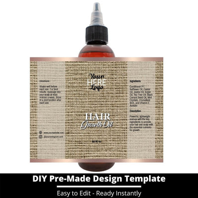 Hair Growth Oil Template 157