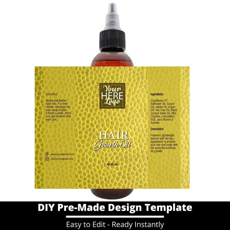 Hair Growth Oil Template 161