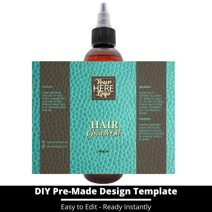 Hair Growth Oil Template 163