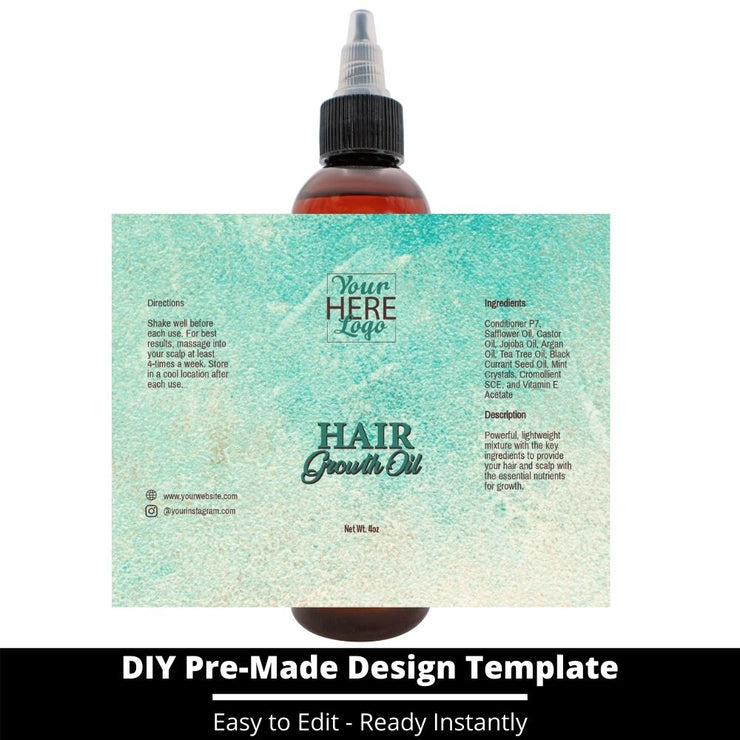 Hair Growth Oil Template 166