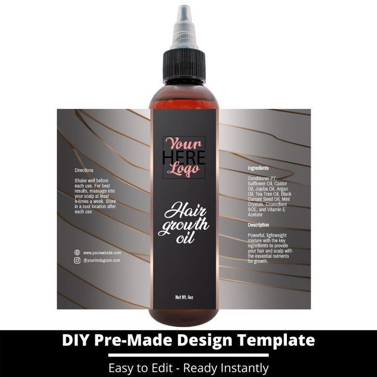 Hair Growth Oil Template 16
