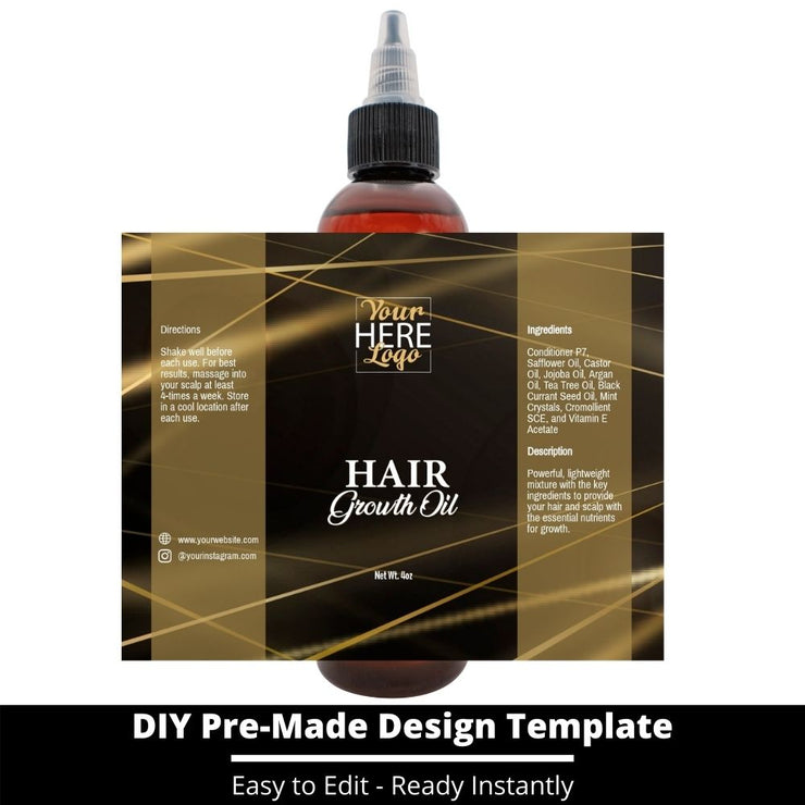 Hair Growth Oil Template 170