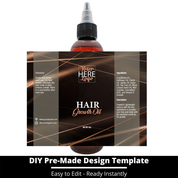 Hair Growth Oil Template 172