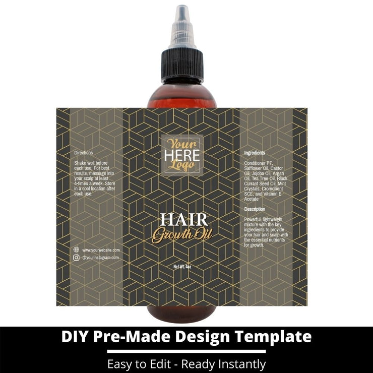 Hair Growth Oil Template 173