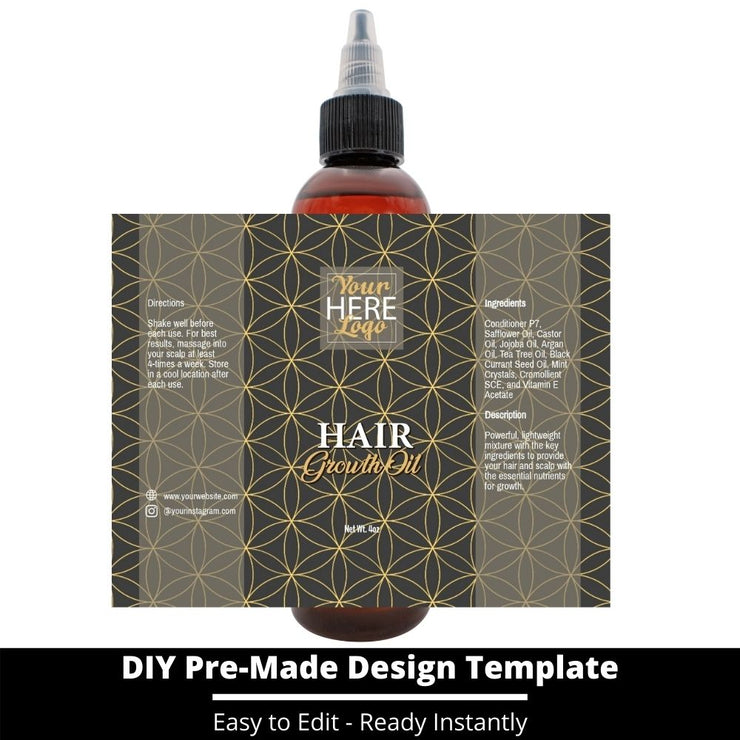 Hair Growth Oil Template 175