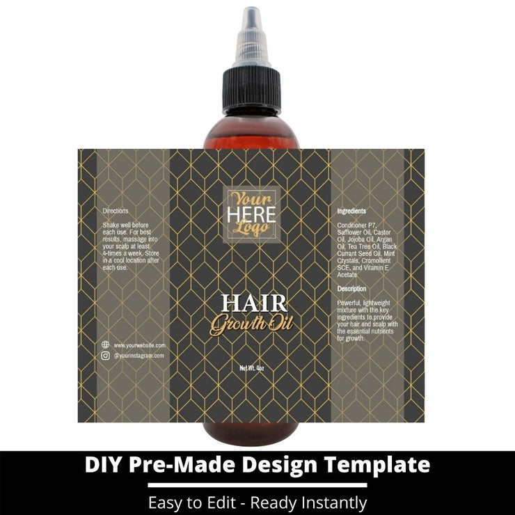 Hair Growth Oil Template 176