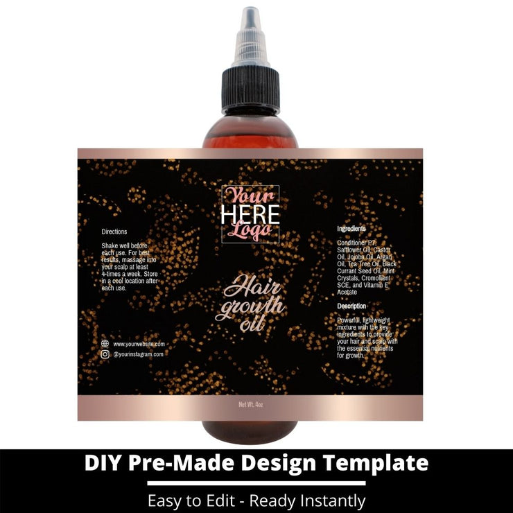 Hair Growth Oil Template 17