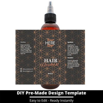 Hair Growth Oil Template 182