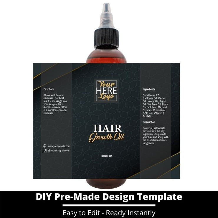 Hair Growth Oil Template 188