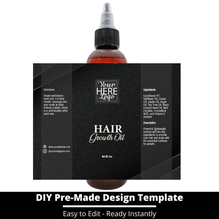 Hair Growth Oil Template 189
