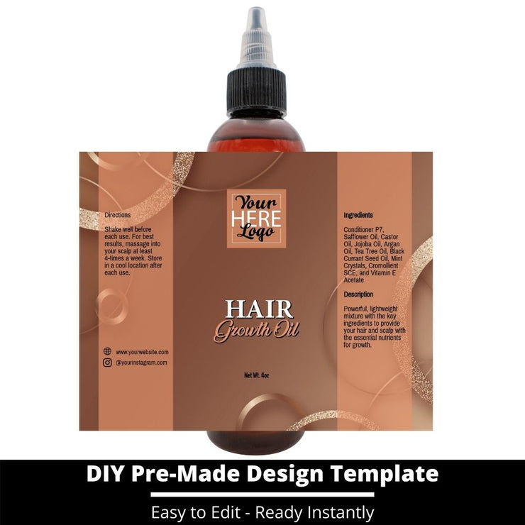 Hair Growth Oil Template 194