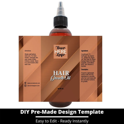 Hair Growth Oil Template 196